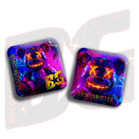 BG Cornhole 2026 Multiple Bag Models “Mad Teddy Reimagined” - ACL Pro Stamped Cornhole Bags - SET OF 4 BAGS