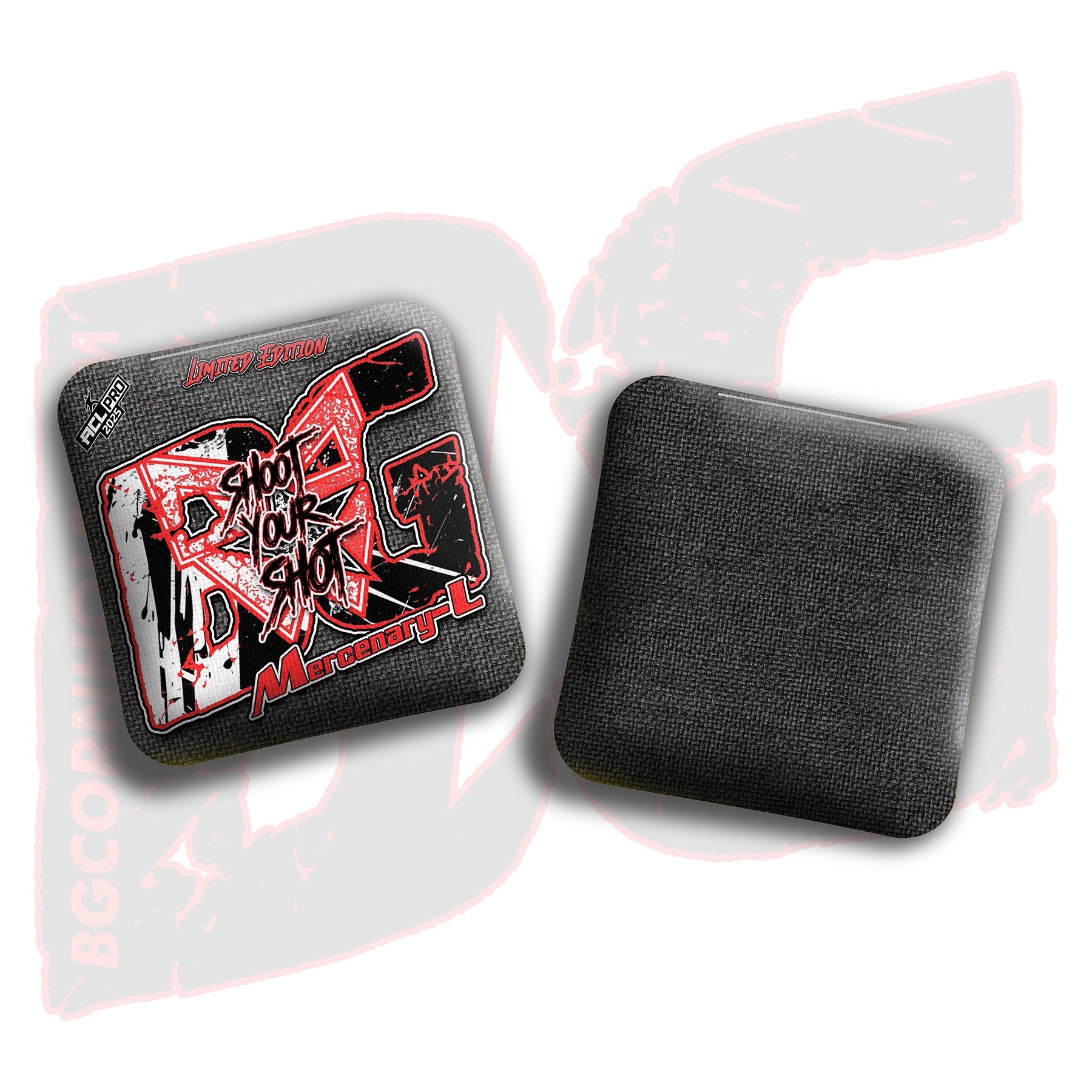 BG Cornhole 2026 Multiple Bag Models "Shoot Your Shot” Collab - ACL Pro Stamped Cornhole Bags - SET OF 4 BAGS