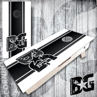 BG Cornhole Mini Boards - Mesh Racing Stripes