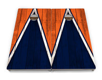 Team Color Triangle Cornhole Boards - Professional Tournament Series