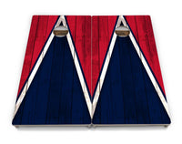 Team Color Triangle Cornhole Boards - Professional Tournament Series