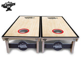 Red/Black Hole Ring Cornhole Boards - Pro Solution Elite Series