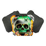 Bone | Nuclear Skull | ACL PRO Razor Cornhole Bags