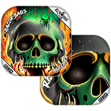 Butcher | Nuclear Skull | ACL PRO Razor Cornhole Bags