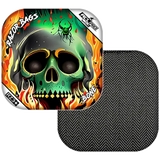 Bone | Nuclear Skull | ACL PRO Razor Cornhole Bags