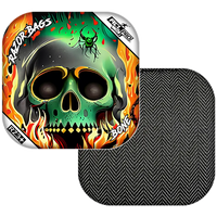 Bone | Nuclear Skull | ACL PRO Razor Cornhole Bags