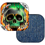 Knuckle | Nuclear Skull | ACL PRO Razor Cornhole Bags