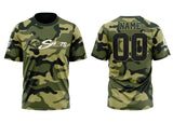 Killshots Cornhole Sublimated Premium Sports Jersey - "Camo"