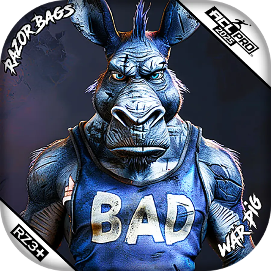 War Pig | Old Bad Ass | ACL PRO Razor Cornhole Bags