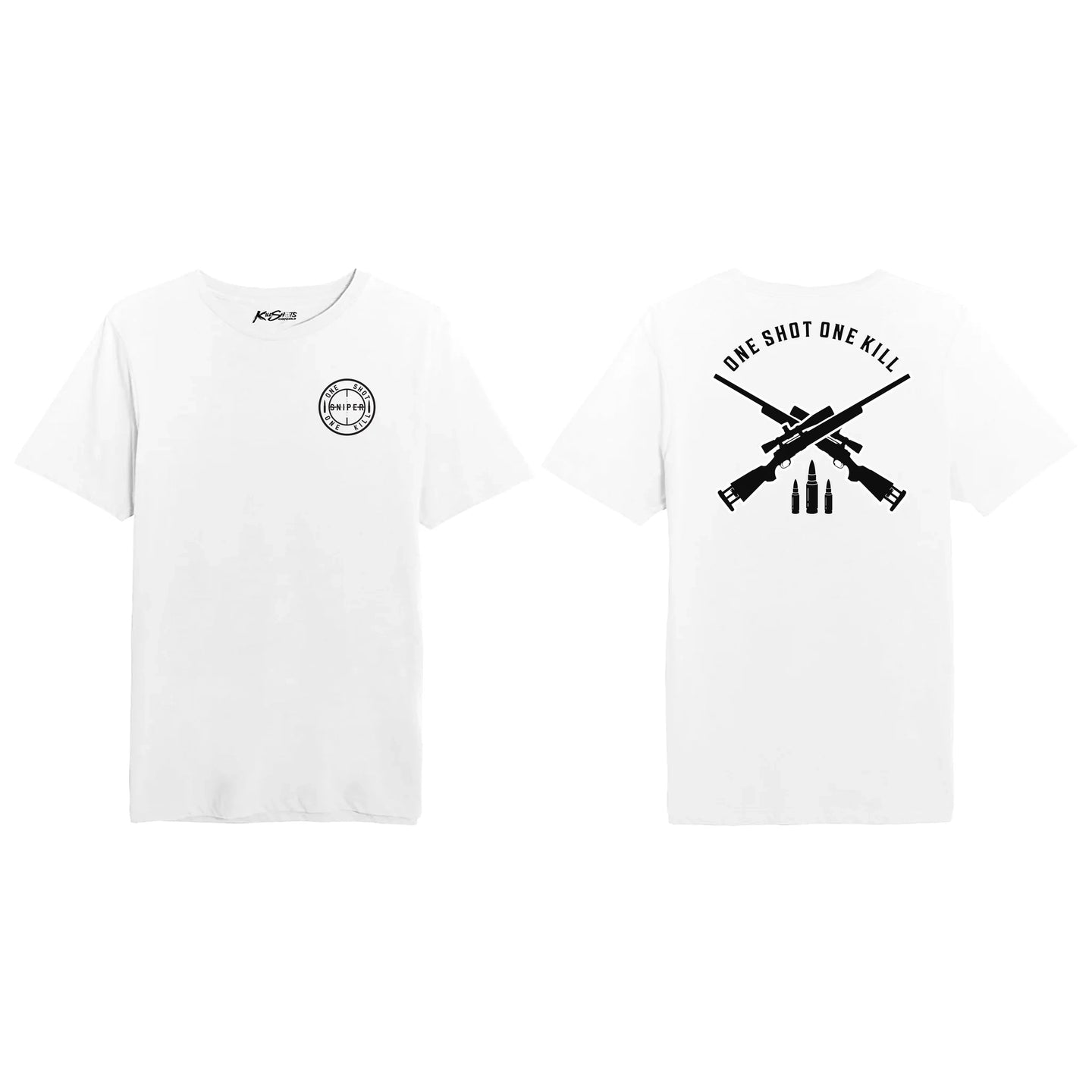 Killshots Cornhole "One Shot One Kill" Cotton Tee