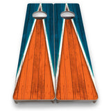Training Skinny Boards - Sports Theme - Orange & Turquoise