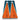 Training Skinny Boards - Sports Theme - Orange & Turquoise