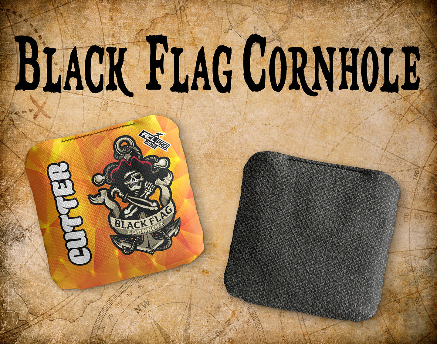 Black Flag Cornhole Cutter - Ice - ACL Pro 2026
