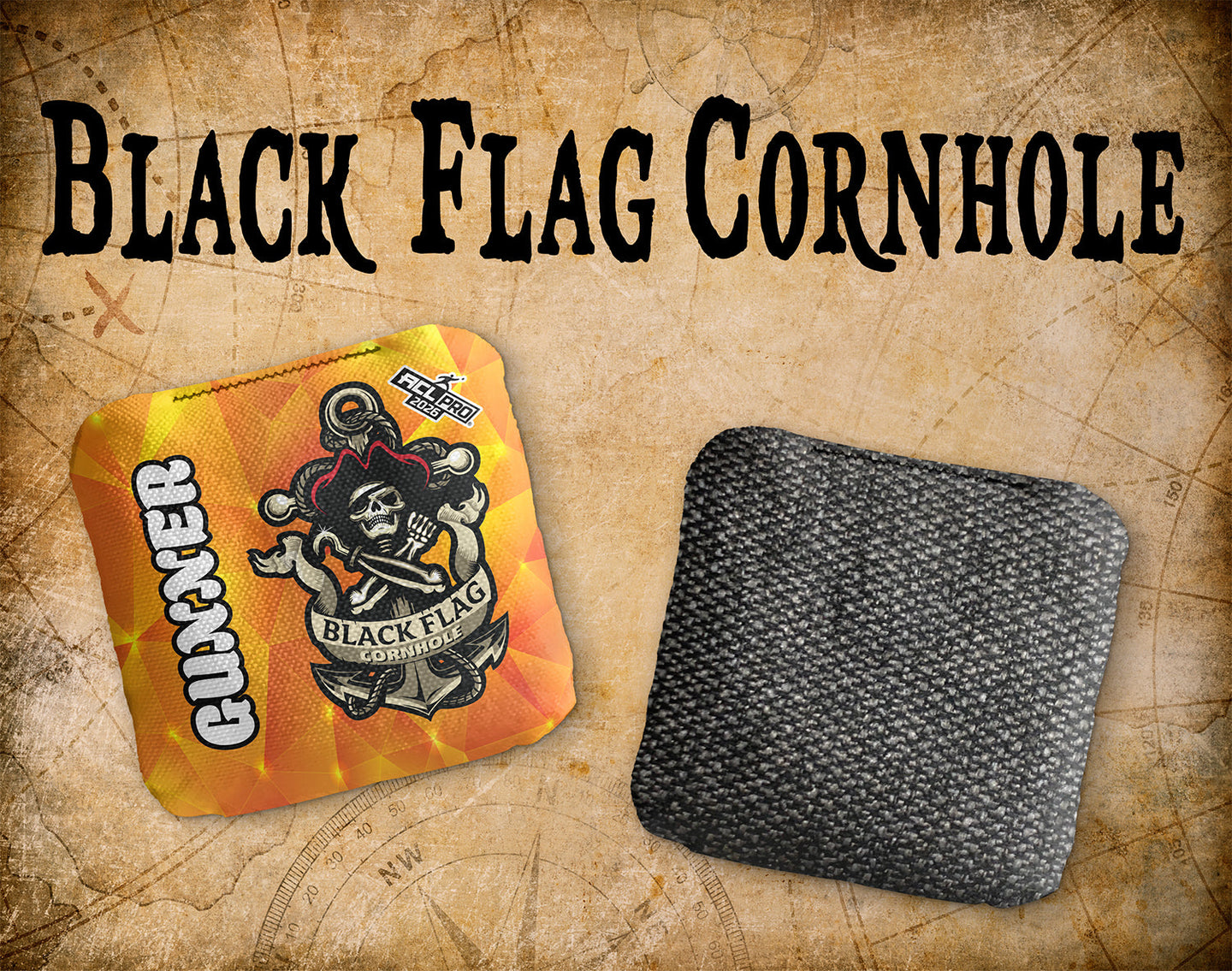 Black Flag Cornhole Gunner - Ice - ACL Pro 2026