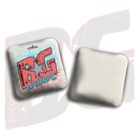 BG Cornhole 2025 BG Wizard L 4" Mini Cornhole Bags - “Paint Splatter" - Set of 4 Bags
