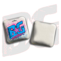 BG Cornhole 2025 BG Wizard L 4" Mini Cornhole Bags - “Paint Splatter" - Set of 4 Bags