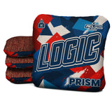 Logic Cornhole Angle Splat - Red White Blue - ACL PRO 2026 BAGS - MULTIPLE BAG SERIES - Set of 4 bags
