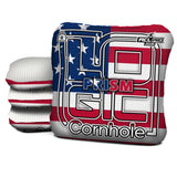 Logic Cornhole - USA FLAG  - ACL PRO 2026 Bags - Pick your carpet color