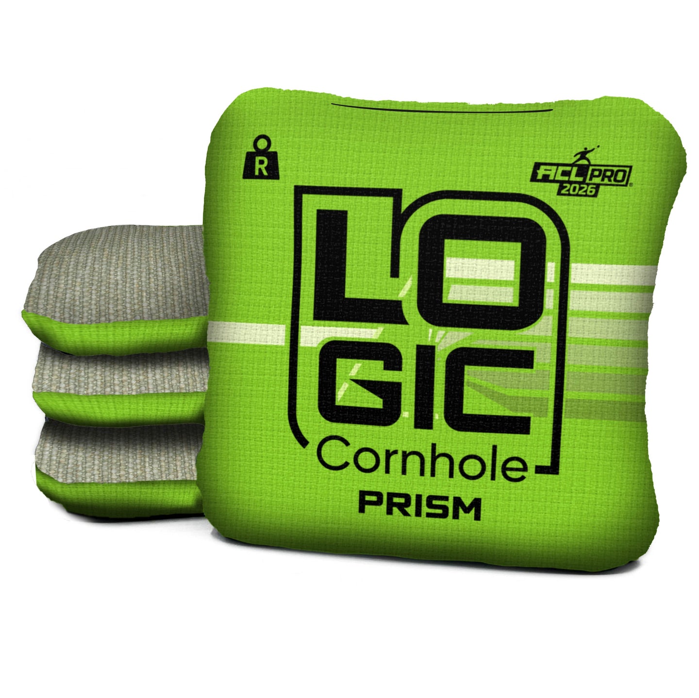 Logic Cornhole Spectrum Green - PRISM - ACL PRO 2026 BAGS - Set of 4 bags