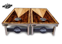 Wooden Triangle Cornhole Boards - Pro Solution Lite Series