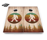 Bigfoot Circle Cornhole Boards - Pro Solution Lite Series