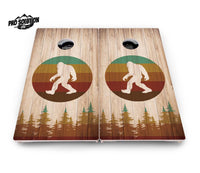 Bigfoot Circle Cornhole Boards - Pro Solution Lite Series
