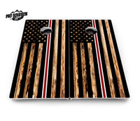 Nurse Thin Line Flag Cornhole Boards - Pro Solution Lite Series