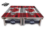 USA / Canada / Union Jack Plank Flag Cornhole Boards - Pro Solution Lite Series