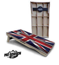 USA / Canada / Union Jack Plank Flag Cornhole Boards - Pro Solution Lite Series