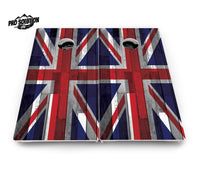 USA / Canada / Union Jack Plank Flag Cornhole Boards - Pro Solution Lite Series