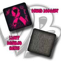 Draggin' Bags - Breast Cancer Awareness Stronger Together Power Draggin'