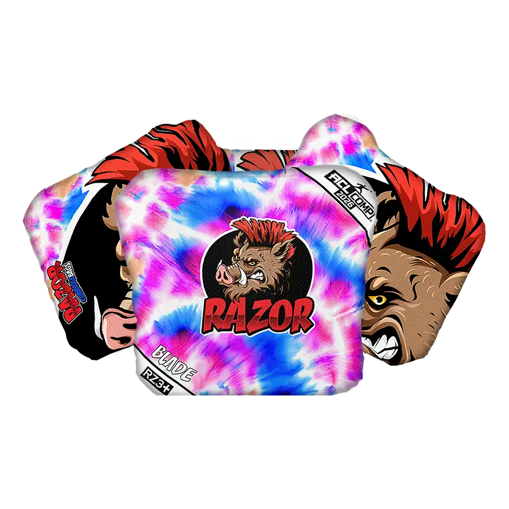 Blade | Razor Tie Dye | ACL COMP Razor Cornhole Bags