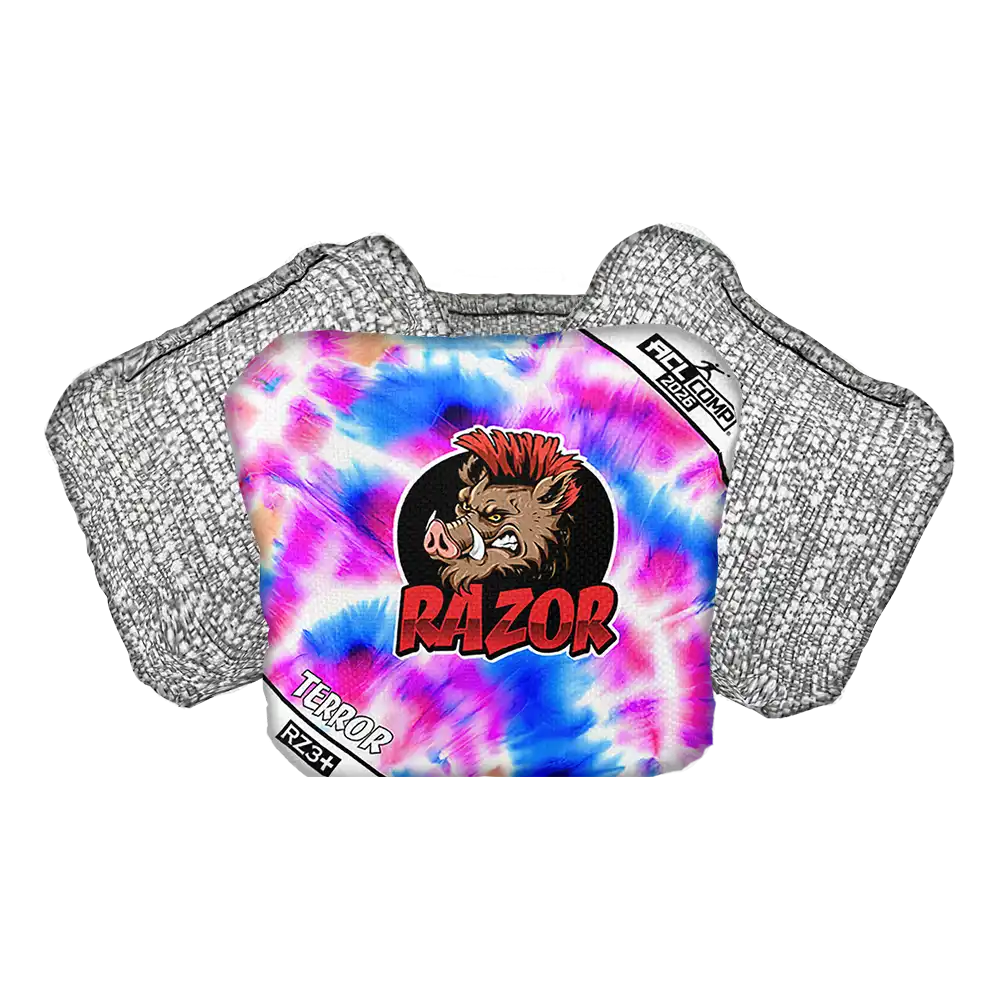 Terror | Razor Tie Die | ACL COMP Razor Cornhole Bags