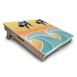 Mini Cornhole Boards - Retro Beach