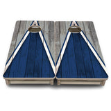 Mini Cornhole Boards - Team Color Triangle