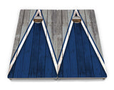Team Color Triangle Cornhole Boards - Professional Tournament Series