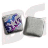 BG Cornhole 2026 KINGSLAYER "Silver Colormatch" - ACL Pro Stamped Cornhole Bags - SET OF 4 BAGS