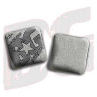 BG Cornhole 2026 KINGSLAYER "Silver Colormatch" - ACL Pro Stamped Cornhole Bags - SET OF 4 BAGS