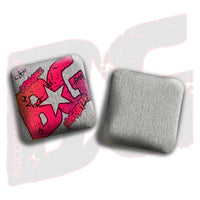 BG Cornhole 2026 KINGSLAYER "Silver Colormatch" - ACL Pro Stamped Cornhole Bags - SET OF 4 BAGS