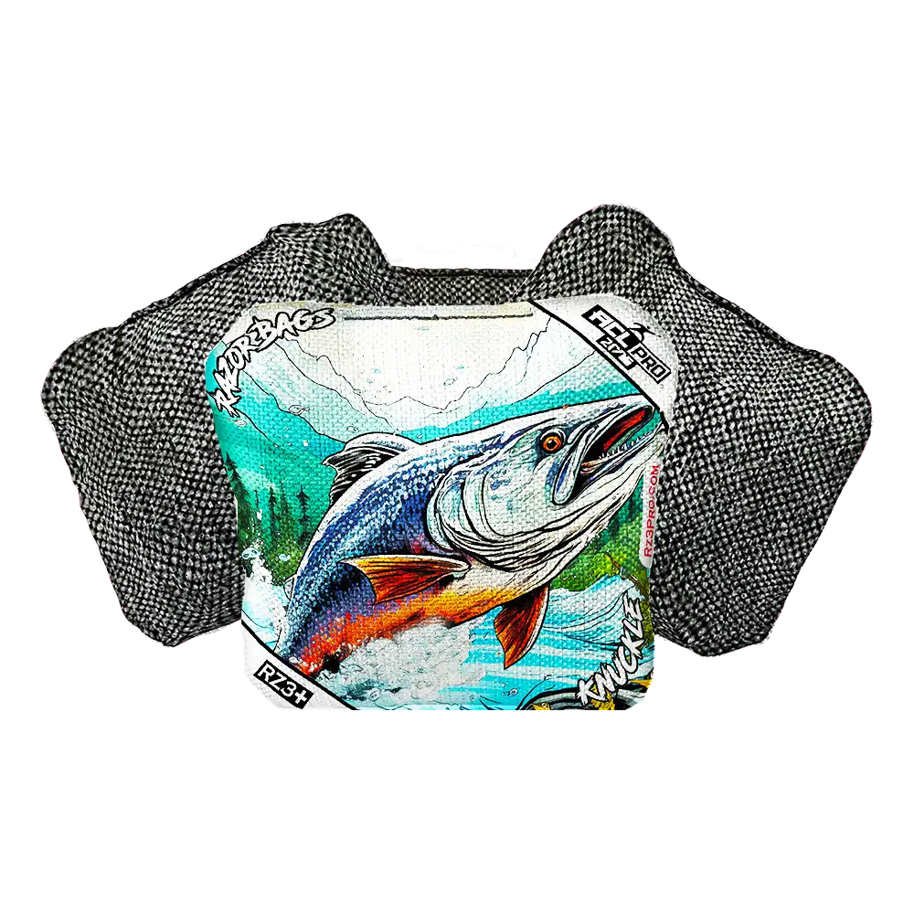 Knuckle | Alaskan Salmon | ACL PRO Razor Cornhole Bags