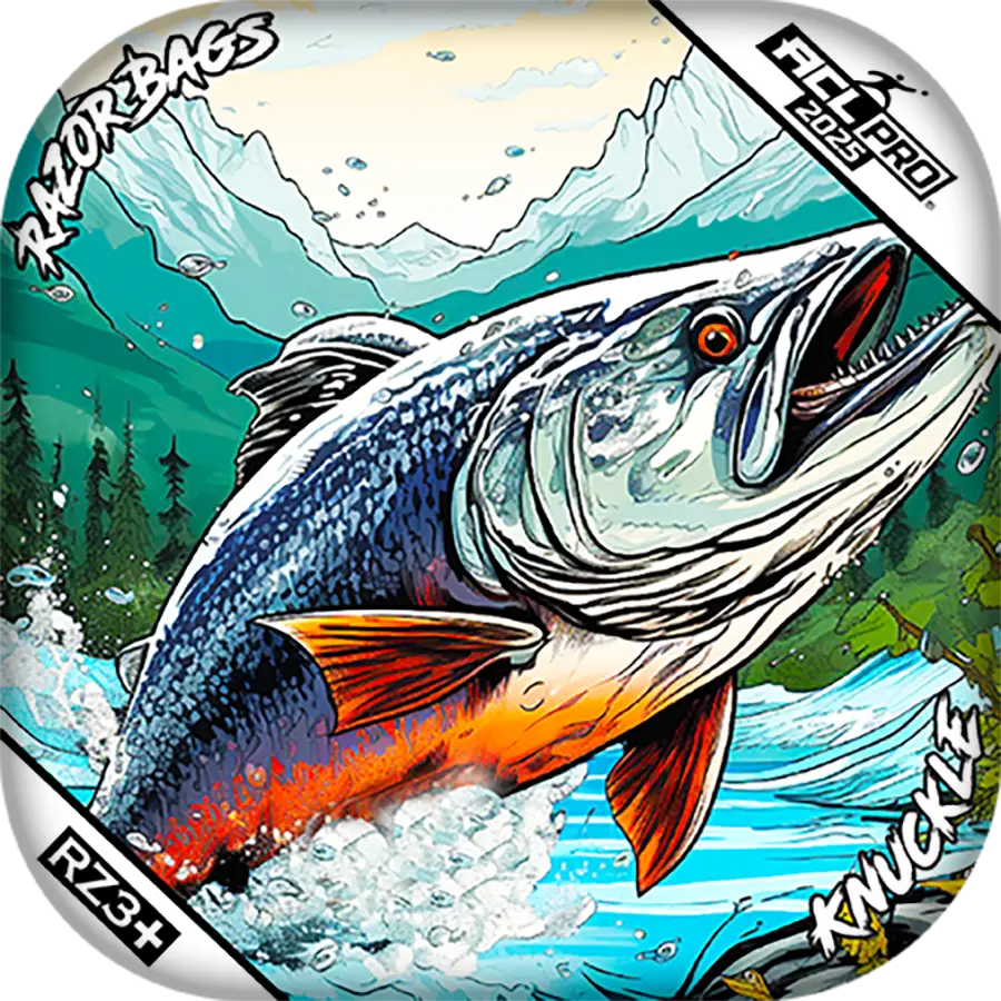 Knuckle | Alaskan Salmon | ACL PRO Razor Cornhole Bags