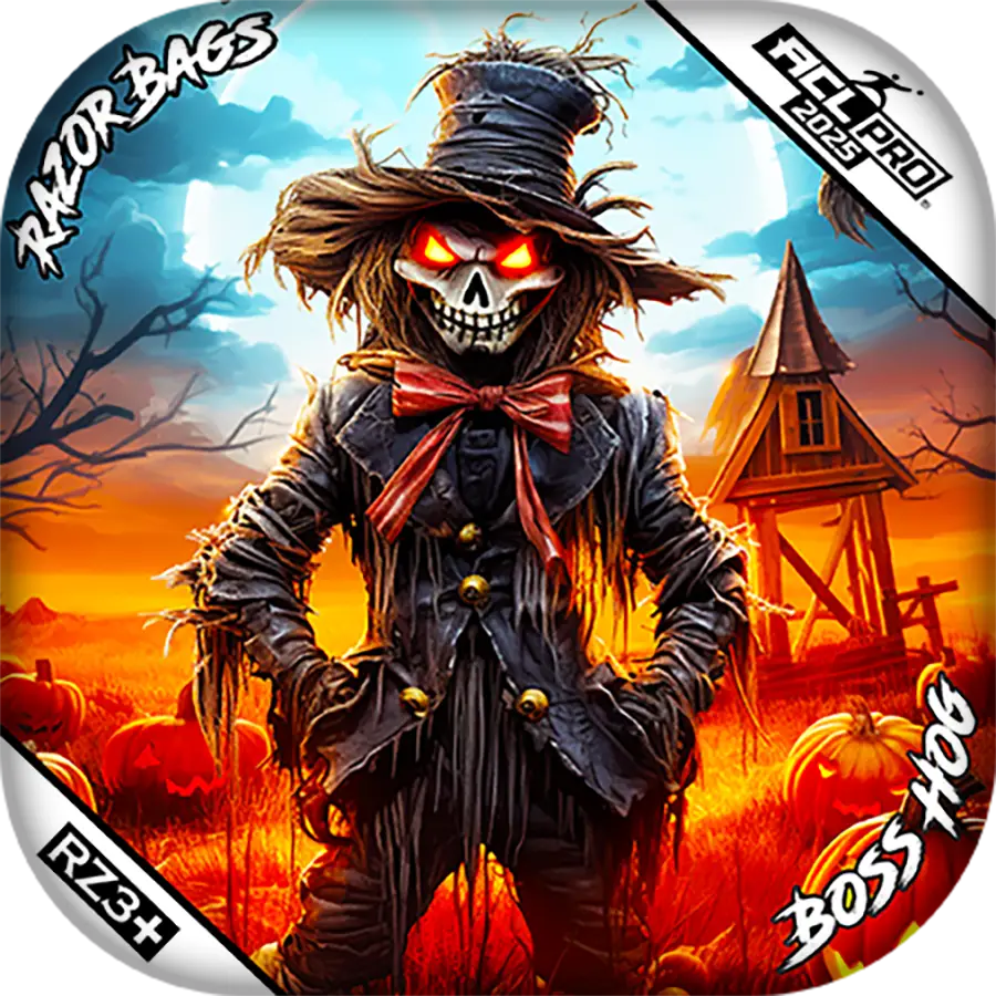 Boss Hog | Scarecrow 1 | ACL PRO Razor Cornhole Bags