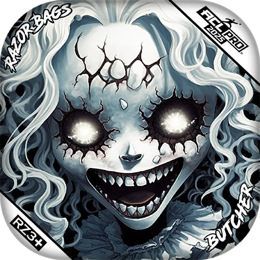 Butcher | Scary Girl | ACL PRO Razor Cornhole Bags