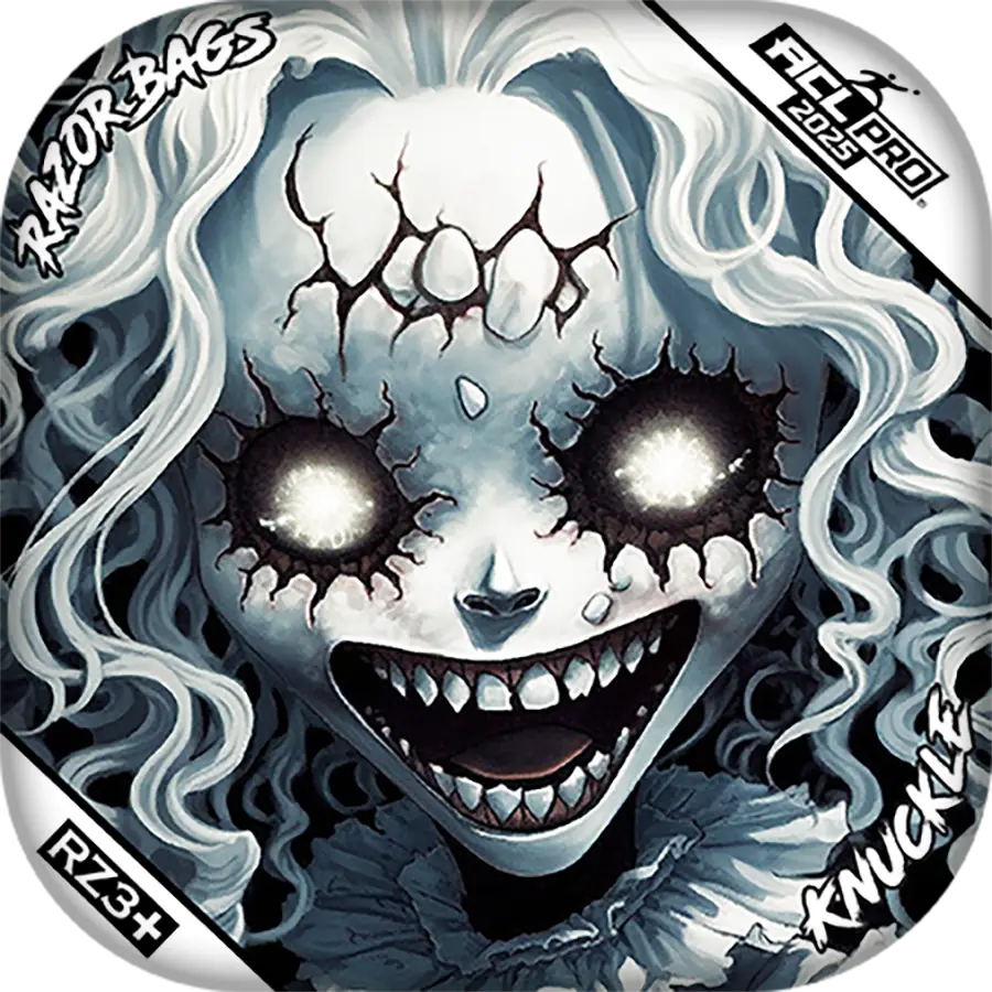 Knuckle | Scary Girl | ACL PRO Razor Cornhole Bags