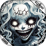 Knuckle | Scary Girl | ACL PRO Razor Cornhole Bags