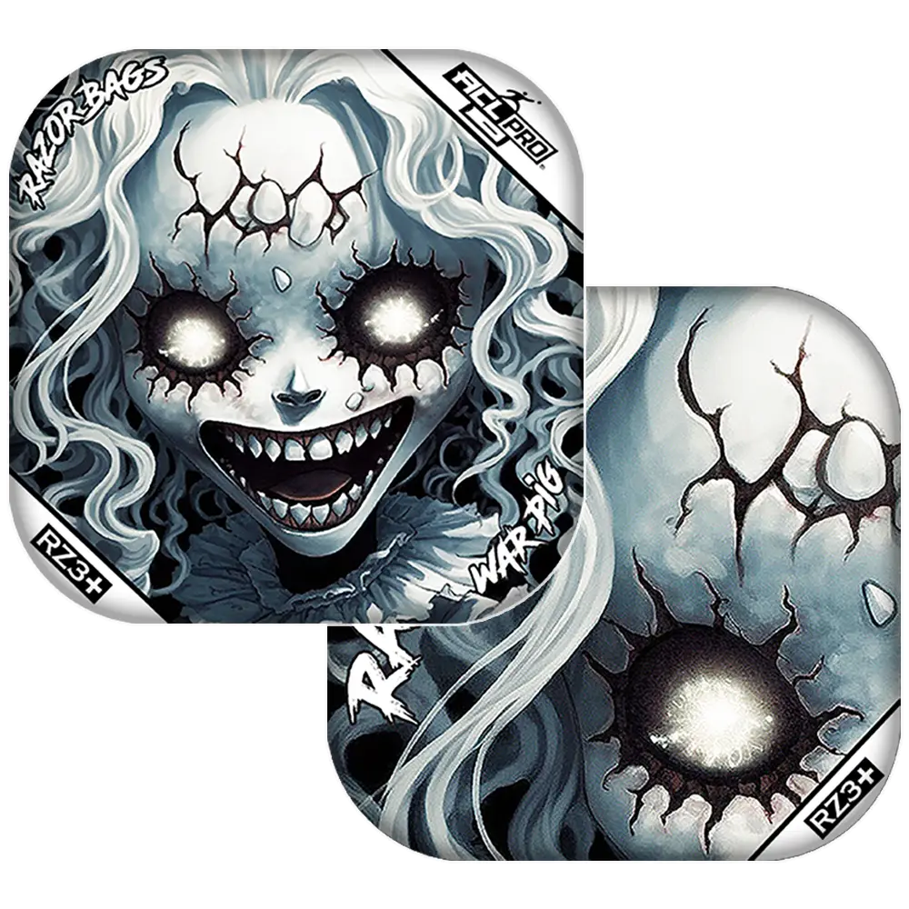 War Pig | Scary Girl | ACL PRO Razor Cornhole Bags