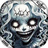 War Pig | Scary Girl | ACL PRO Razor Cornhole Bags