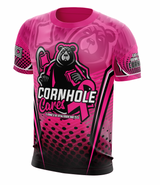 Cornhole Cares for Cancer Awareness Jersey Guy Jersey