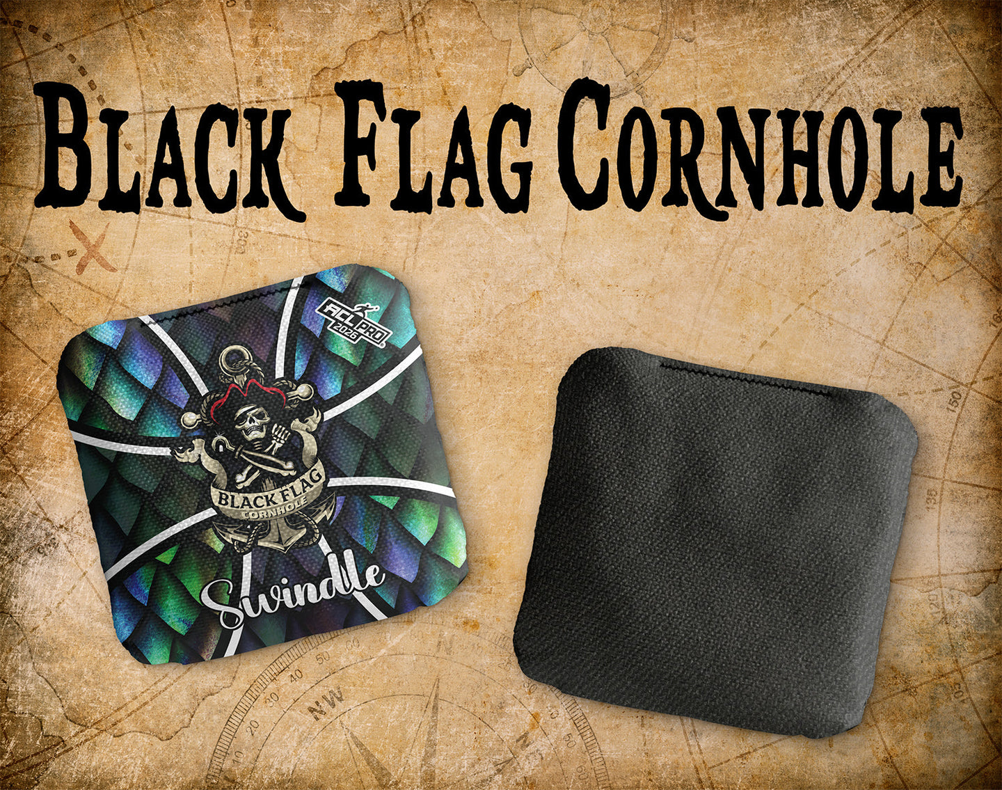Black Flag Cornhole Swindle - Dragon Scale - ACL Pro 2026