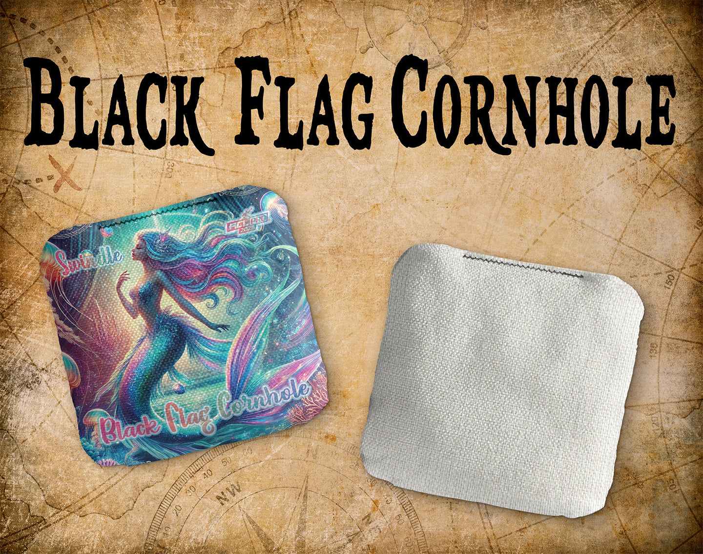 Black Flag Cornhole Swindle - Coral Queen - ACL Pro 2026